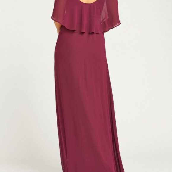 Show Me Your Mumu Caitlin dress in merlot - Picture 11 of 14